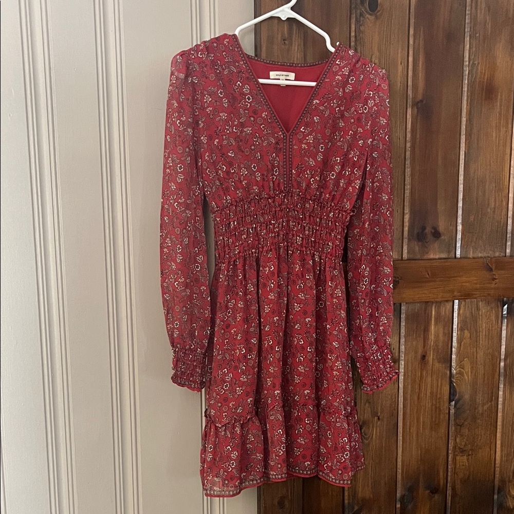 Max Studio Vibrant Red Dress